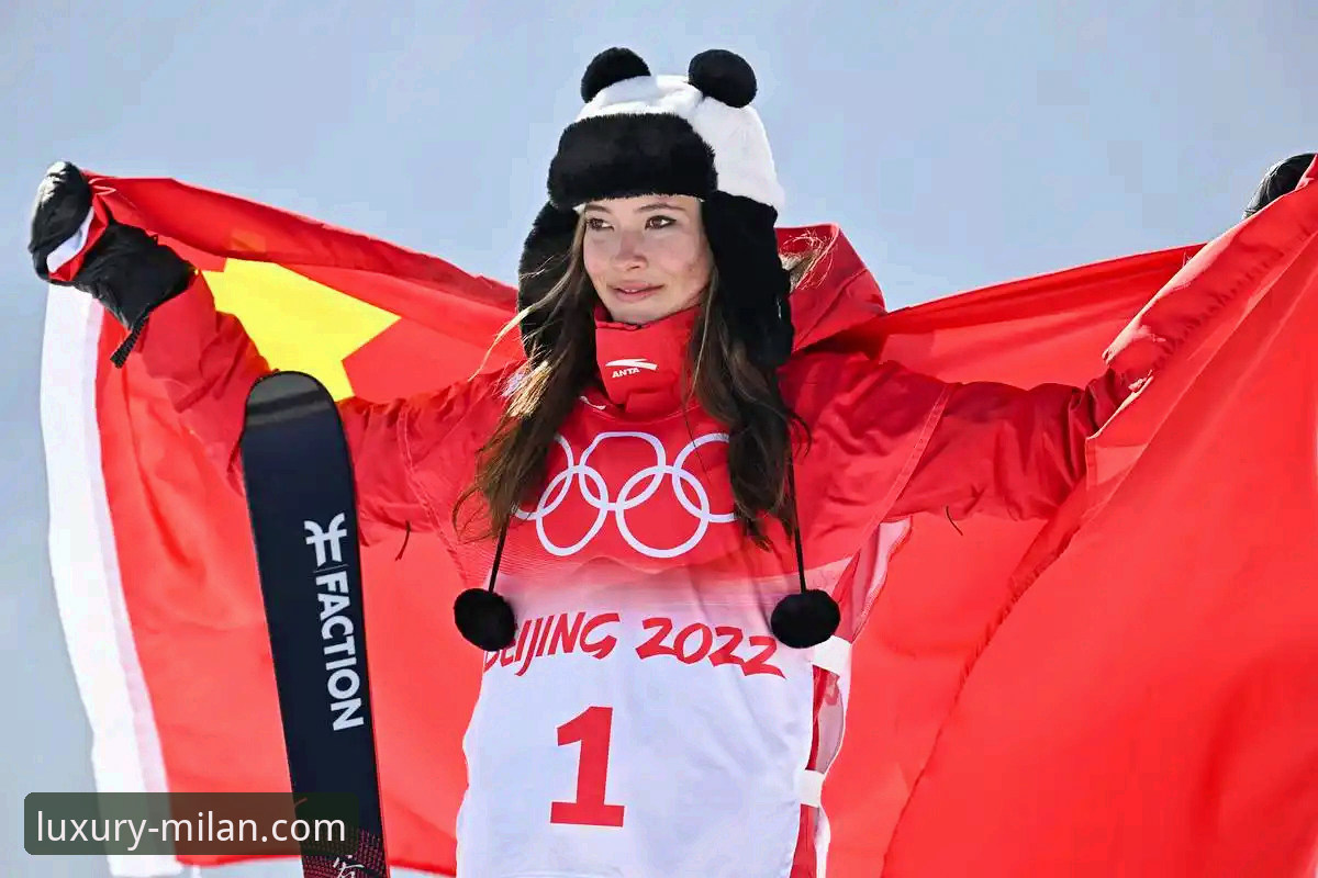 谷爱凌米兰冬奥再夺金，追平历史纪录！资深用户分享米兰娱乐官网观赛体验